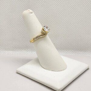 Brand New Sterling Silver 925 2pcs Twist Design Ring